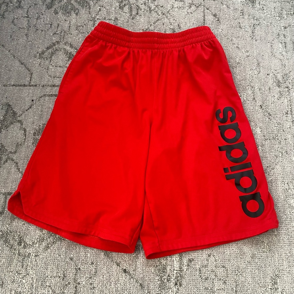 Adidas Boy’s Red Shorts size L